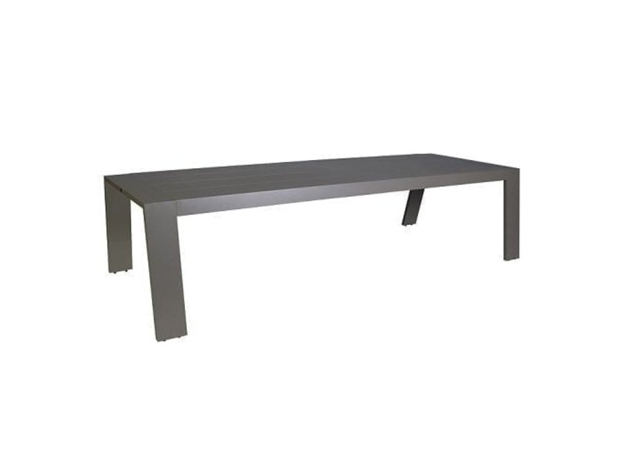Low dining table "Viking" 291x116x69cm - Anthracite