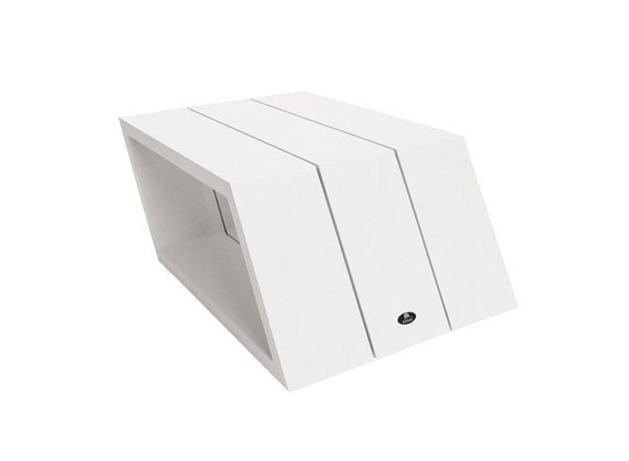 Side table 'Viking' 82.5x49x31.5cm - White