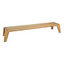 Low dining bank 'Hybrid' 260x56x39 - Teak