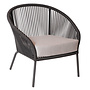 Lounge chair 'Colette' - Dark Grey