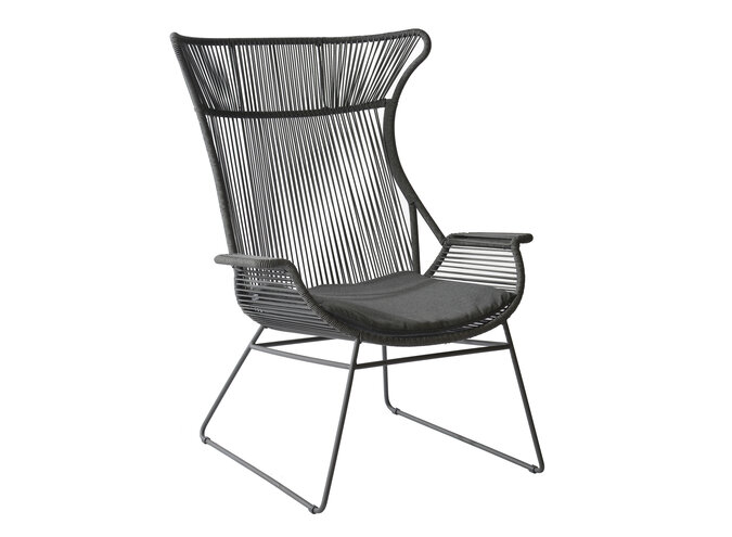 Oorfauteuil 'Silves' - Dark Grey