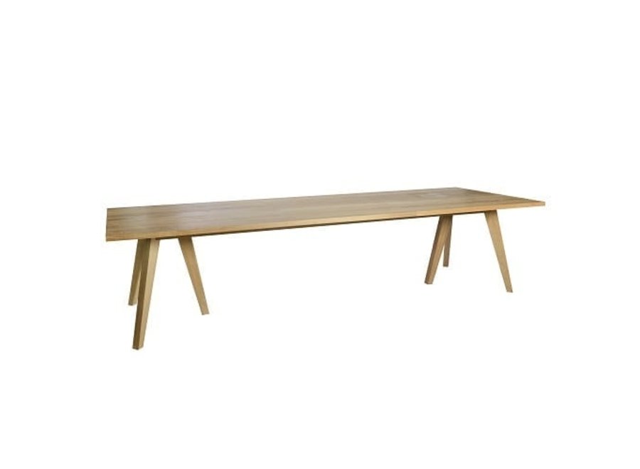 Table de jardin 'Chepri' 315x100x75cm - Teak