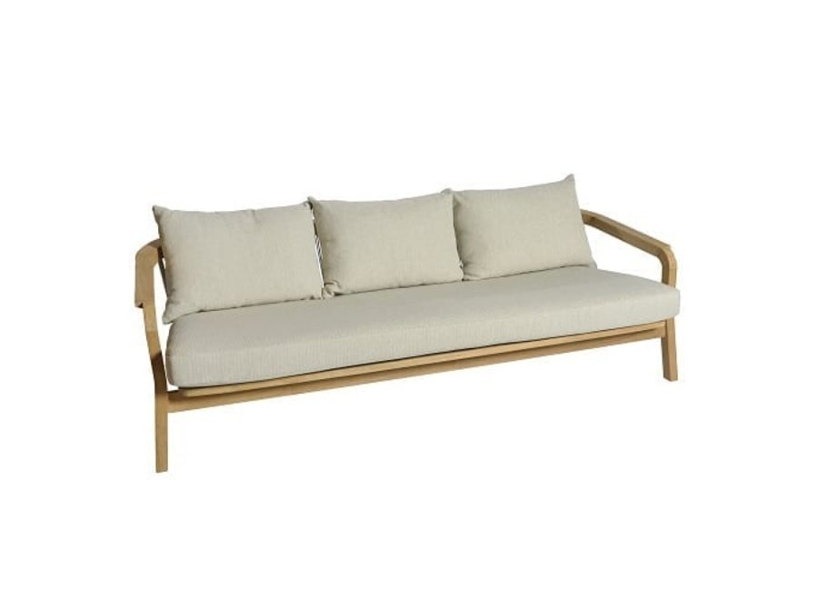 Lounge sofa 'Chepri' - Teak Natural