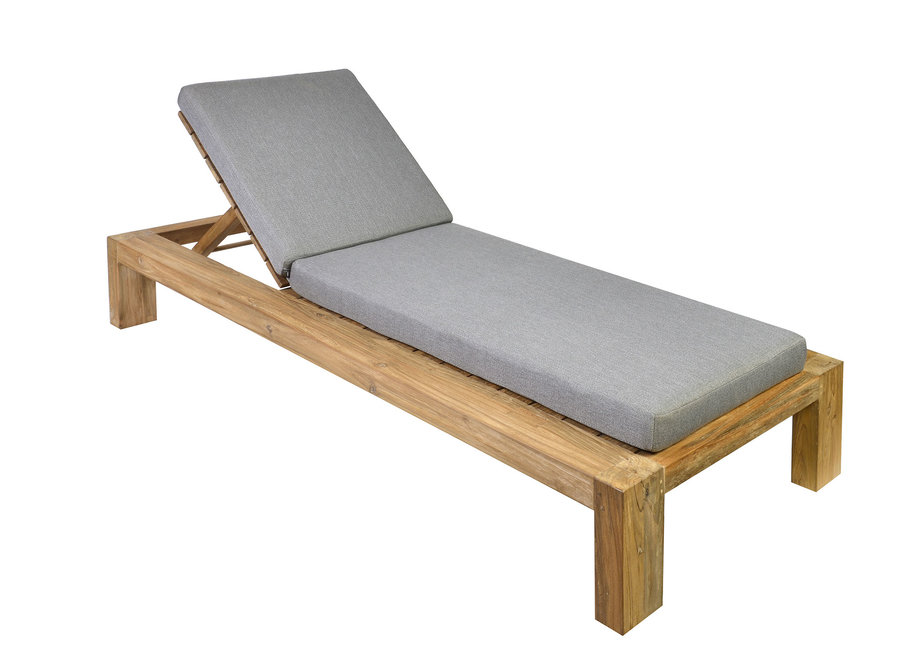 Chaise longue 'Cadiz' - Teak