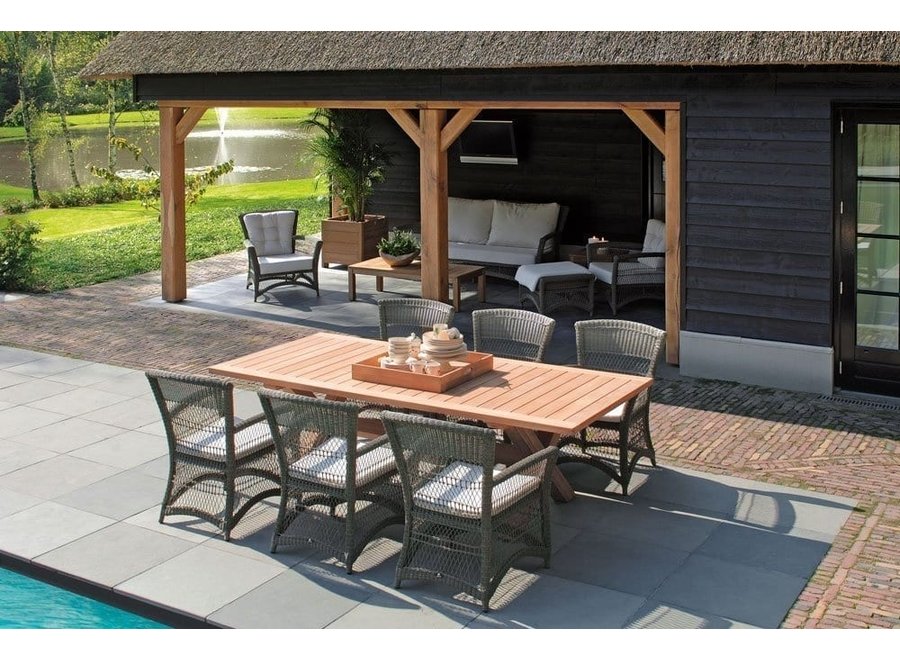 Tablett 70x50x9,5cm - Teak