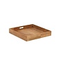 Plateau 60x60x9.5cm - Teak