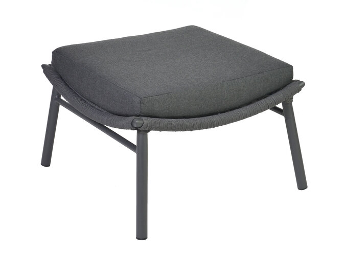 Footstool 'Aveiro' - Dark Grey