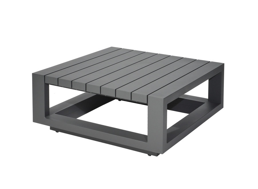 Lounge table 'Murcia' 90x90x40cm - Anthracite