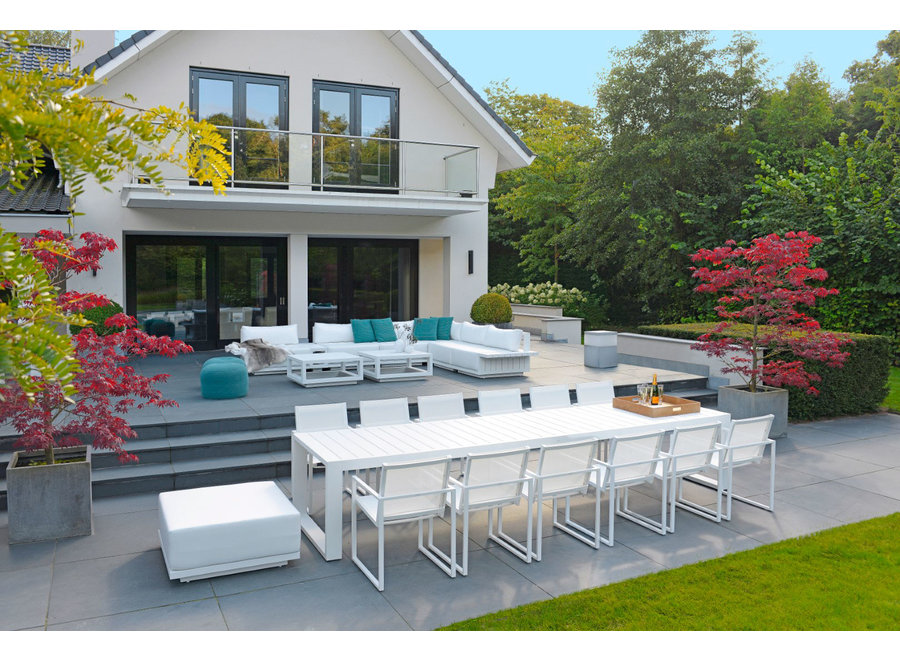 Loungeset 'Murcia' Endmodul rechts - White