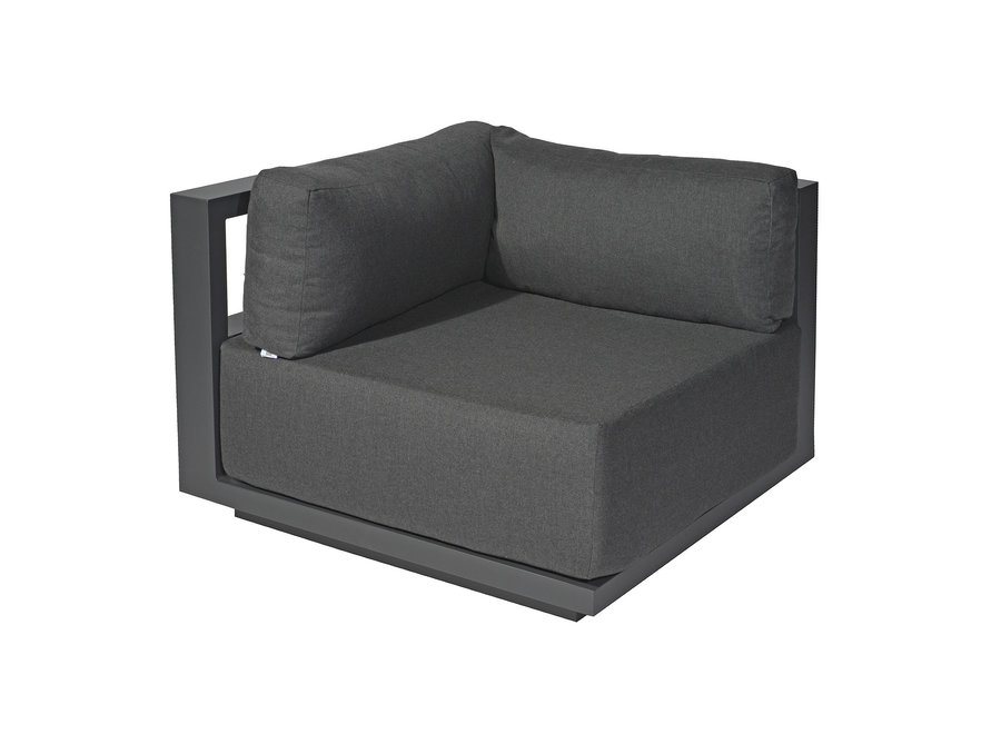 Lounge set 'Murcia' corner module - Antracite