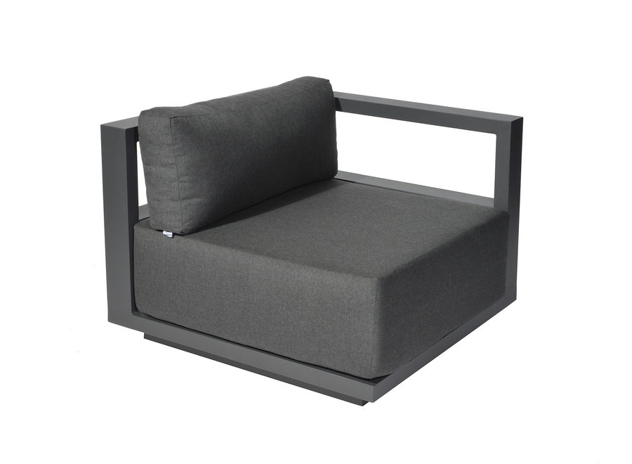 Lounge set 'Murcia' corner module - Antracite