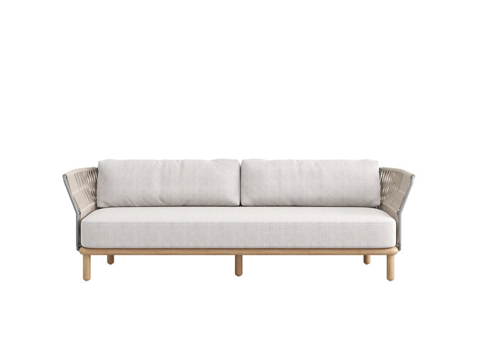 Loungesbank 'Levante' - Sepia grey