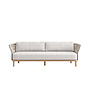 Lounge sofa 'Levante' - Sepia grey