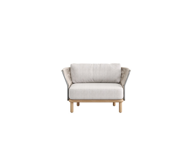 Lounge chair 'Levante' - Sepia grey