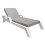 Chaise longue 'Viking' - White