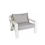 Chaise longue 'Viking' - White