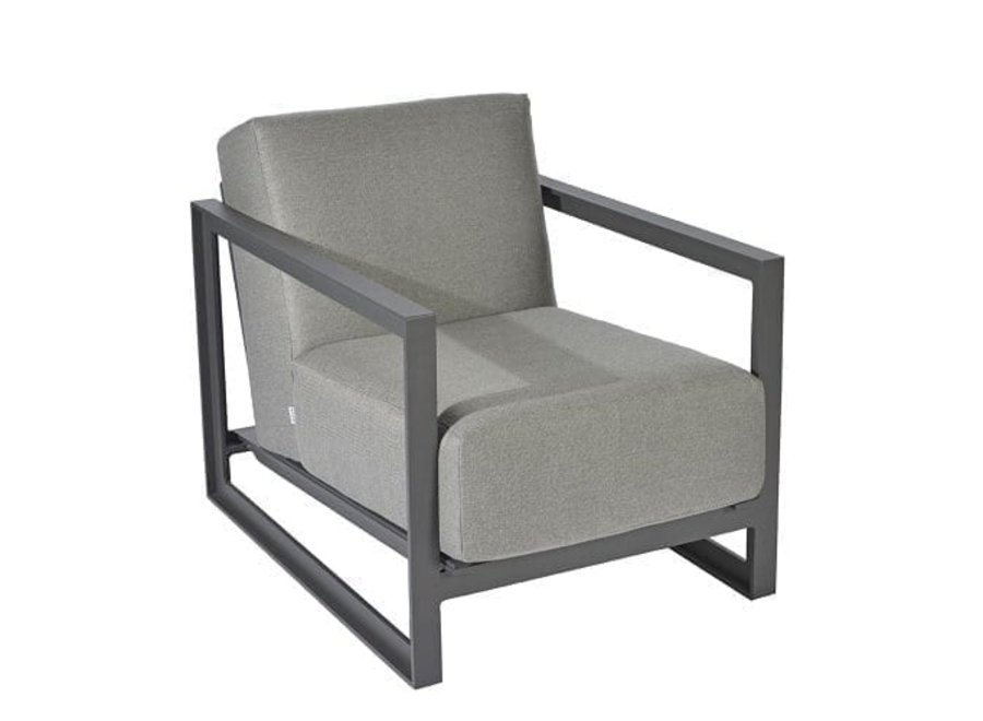 Lounge chair 'Faro' - Anthracite