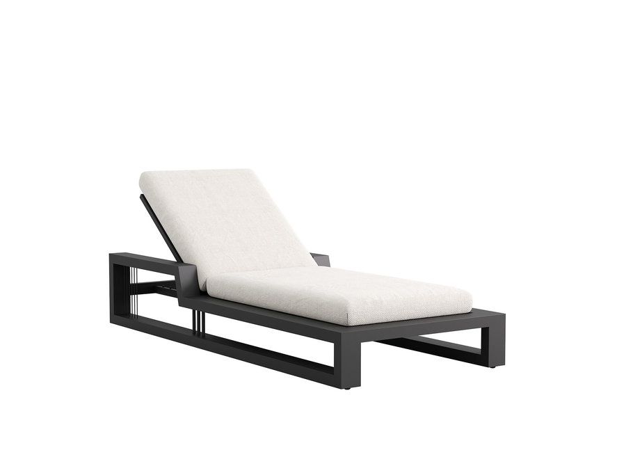 Chaise longue 'Ruban' - Anthracite