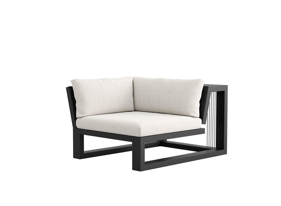 Lounge-Set 'Ribbon' Endmodul links - Anthracite