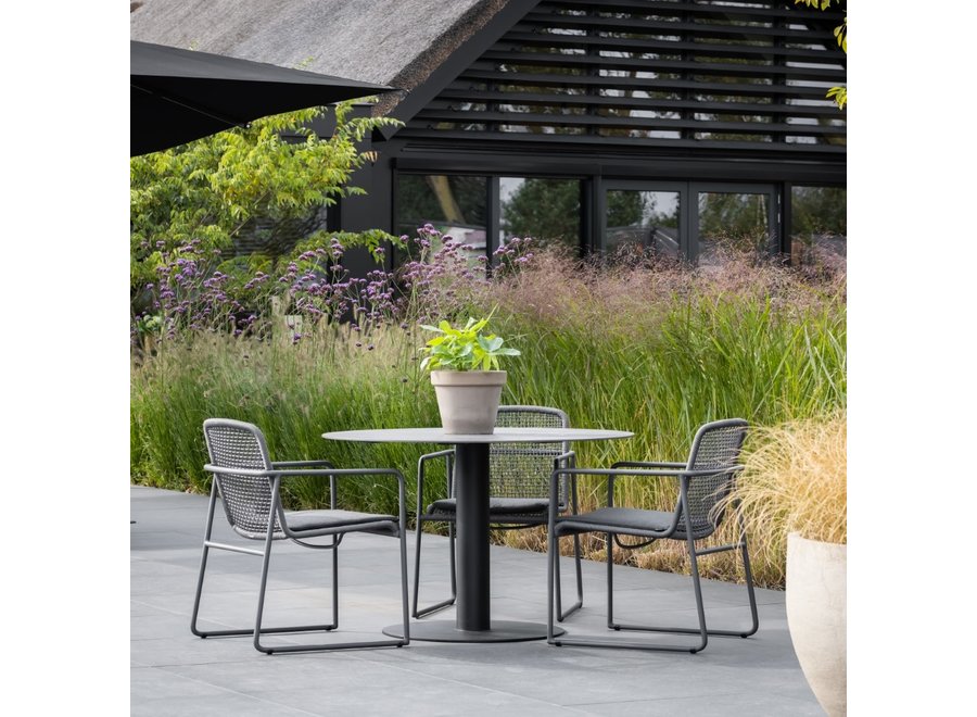 Garden chair 'Mira' - Dark Grey