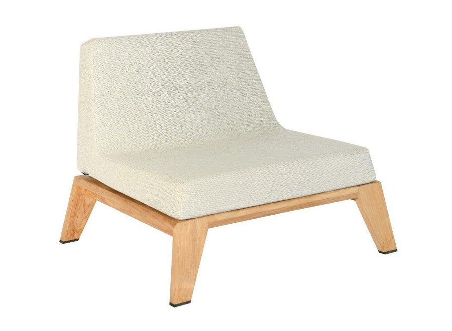 Chaise longue 'Hybrid' - Teak