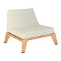 Loungestoel 'Hybrid' - Teak