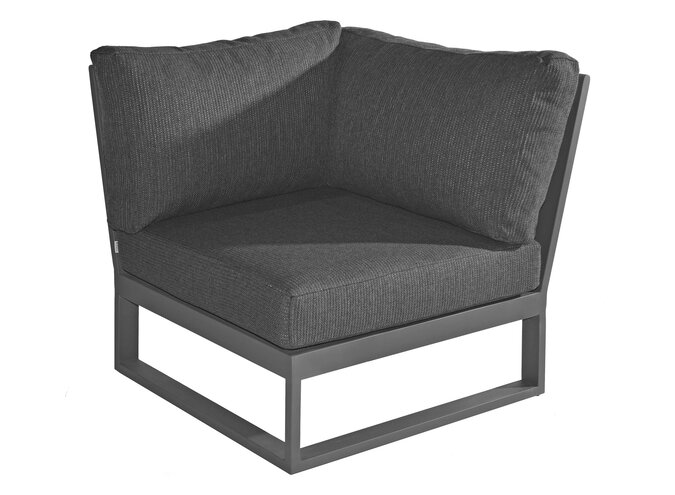 Lounge set 'Altea' corner module - Dark Gray