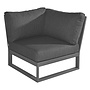 Lounge set 'Altea' corner module - Dark Gray