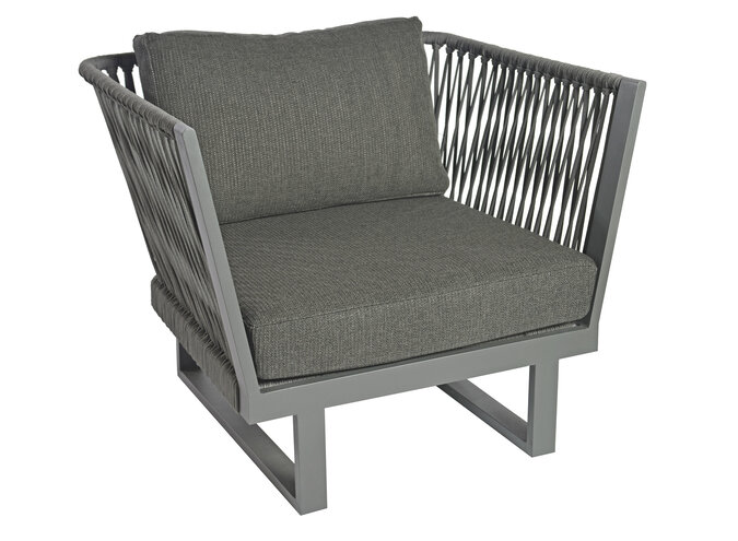 Lounge chair 'Altea' - Dark Grey