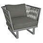 Lounge chair 'Altea' - Dark Grey