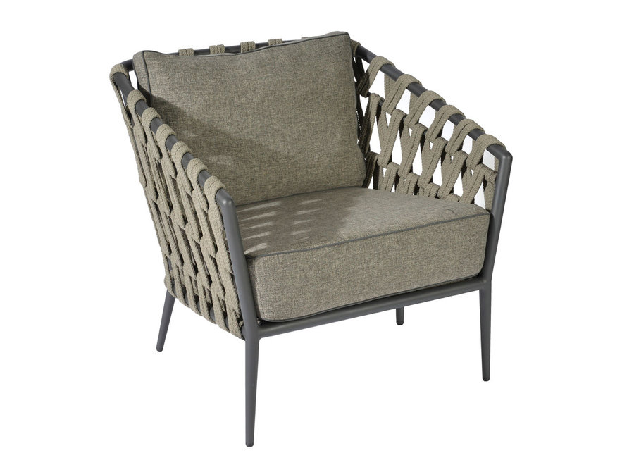 Lounge chair 'Tavira' - Slate