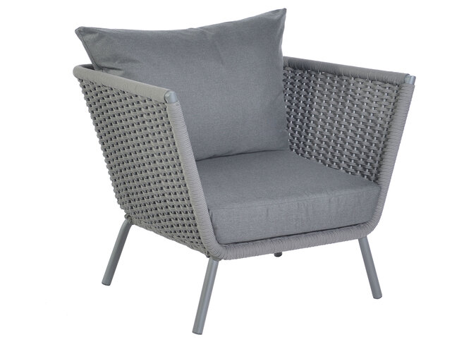 Loungestoel 'Valldemossa' - Dark Grey