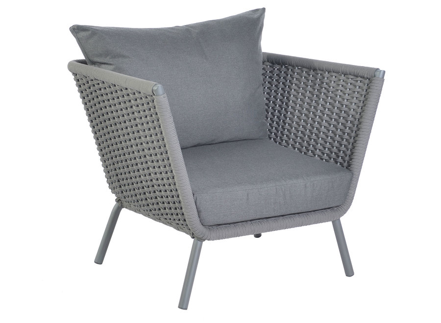 Lounge chair 'Valldemossa' - Dark Grey