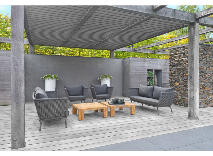 Loungestoel 'Valldemossa' - Dark Grey