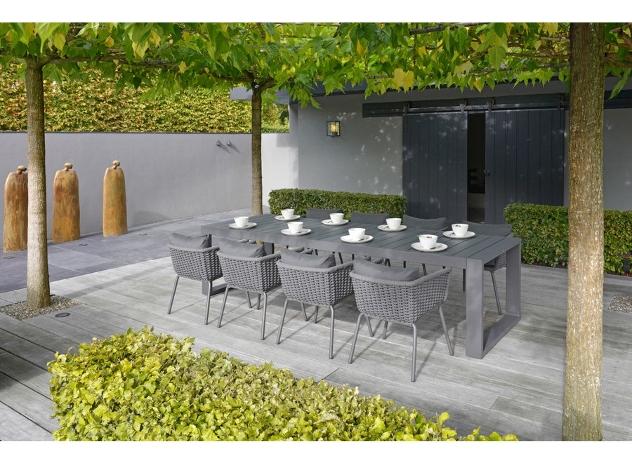 Chaise de Jardin 'Valldemossa' - Dark Grey