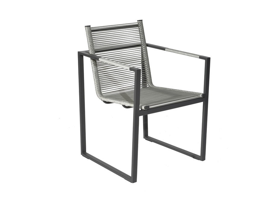 Chaise de Jardin 'Andria' - Iron Grey