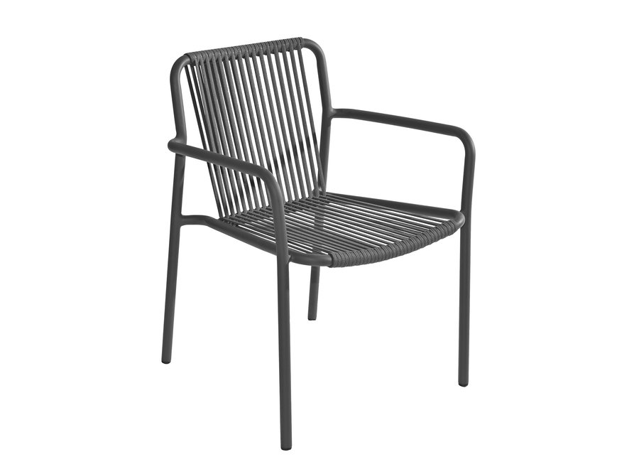 Chaise de jardin 'Frias' - Dark Grey
