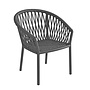 Chaise de jardin 'Majinto' - Anthracite / Dark Grey