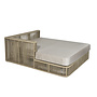 Chaise longue 'Lincoln' L rechts - Sand
