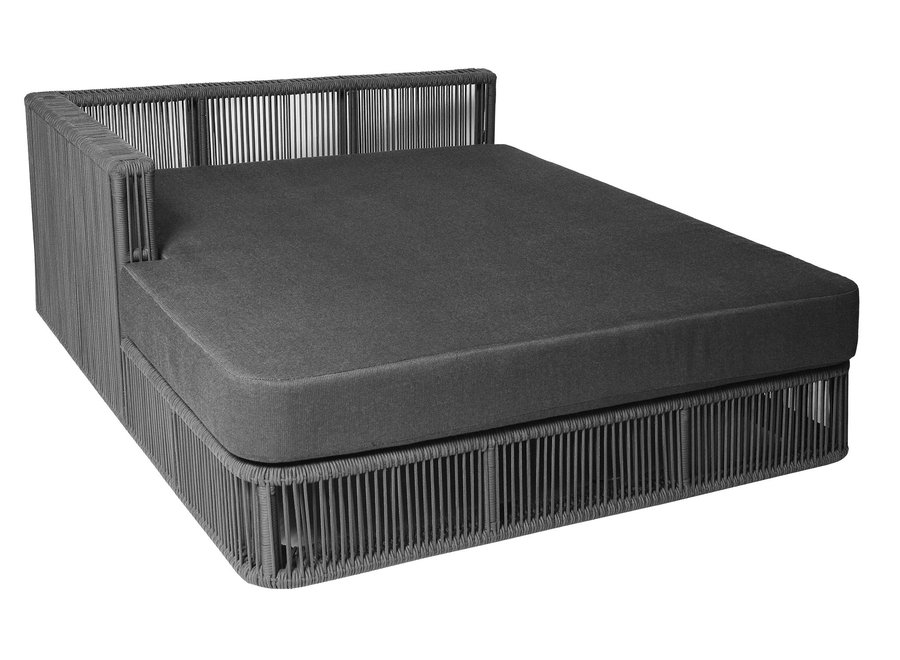 Chaiselongue 'Lincoln' L rechts - Dark Grey