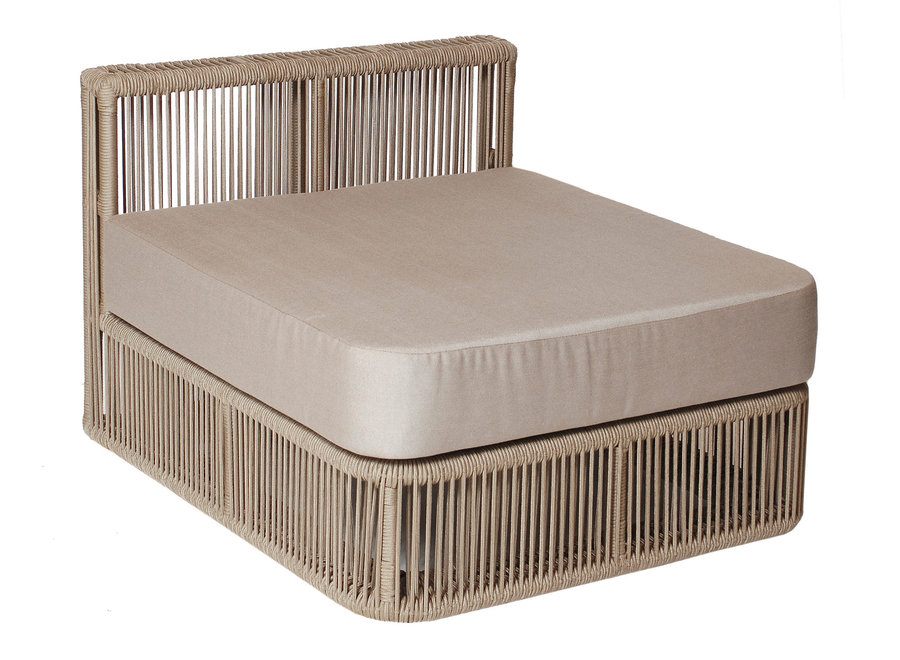 Lounge set 'Lincoln' middle module - Sand