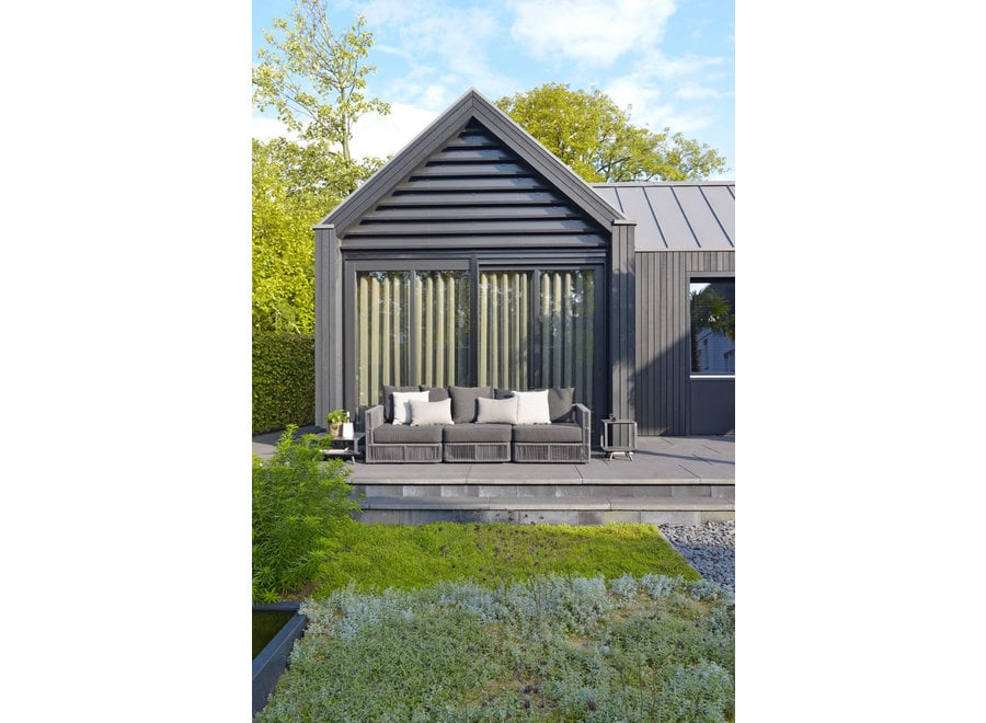 Loungeset 'Lincoln' midden module - Dark Grey