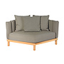 Lounge set 'Softline' penta module - Teak