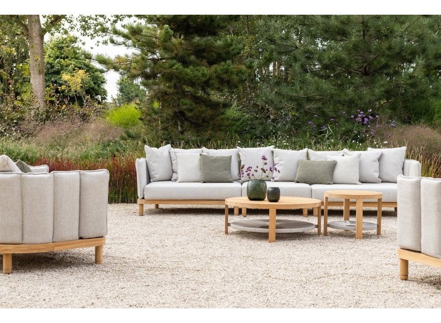 Loungeset 'Softline' loveseat left - Teak