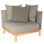 Lounge set 'Softline' corner module - Teak