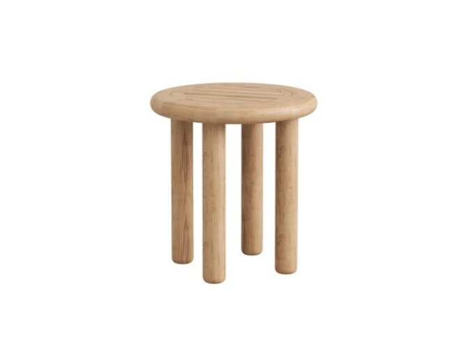 Table d'appoint 'Bassano' Ø40x43cm - Teak