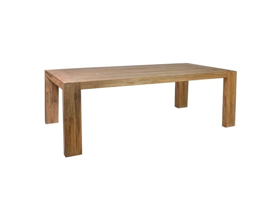 Garden table 'Cadiz' 240x100x75cm - Teak