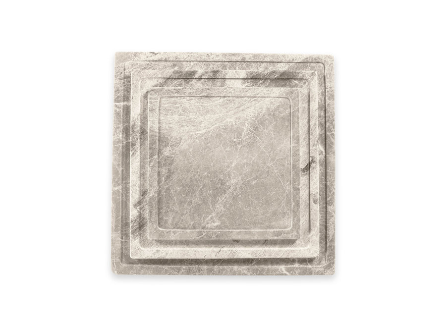 Tray 'D'Argento' - square