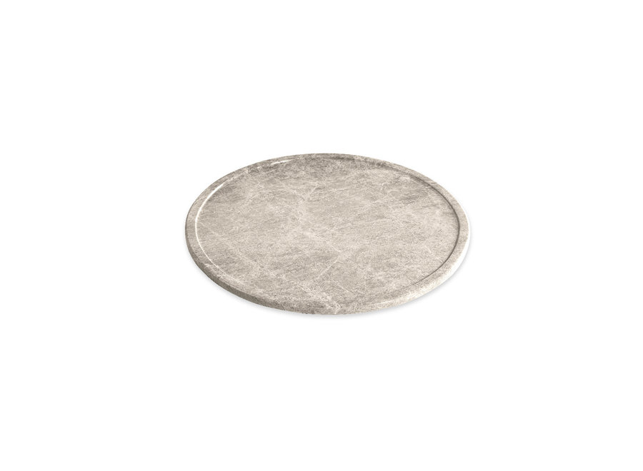 Tray 'D'Argento' - round