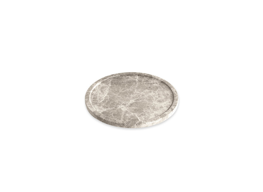 Tray 'D'Argento' - round